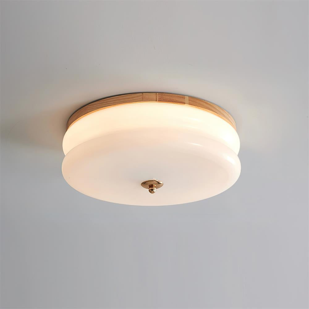 Art Deco Houtdesign Plafondlamp