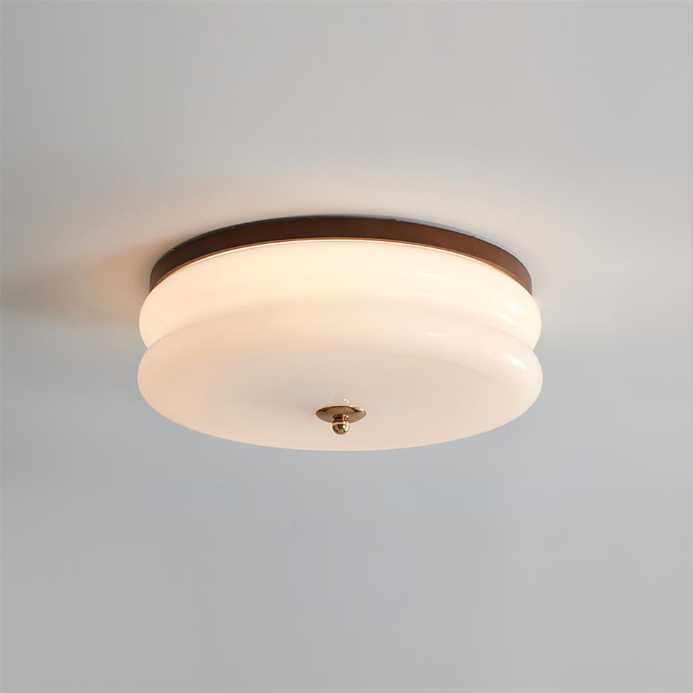 Art Deco Houtdesign Plafondlamp