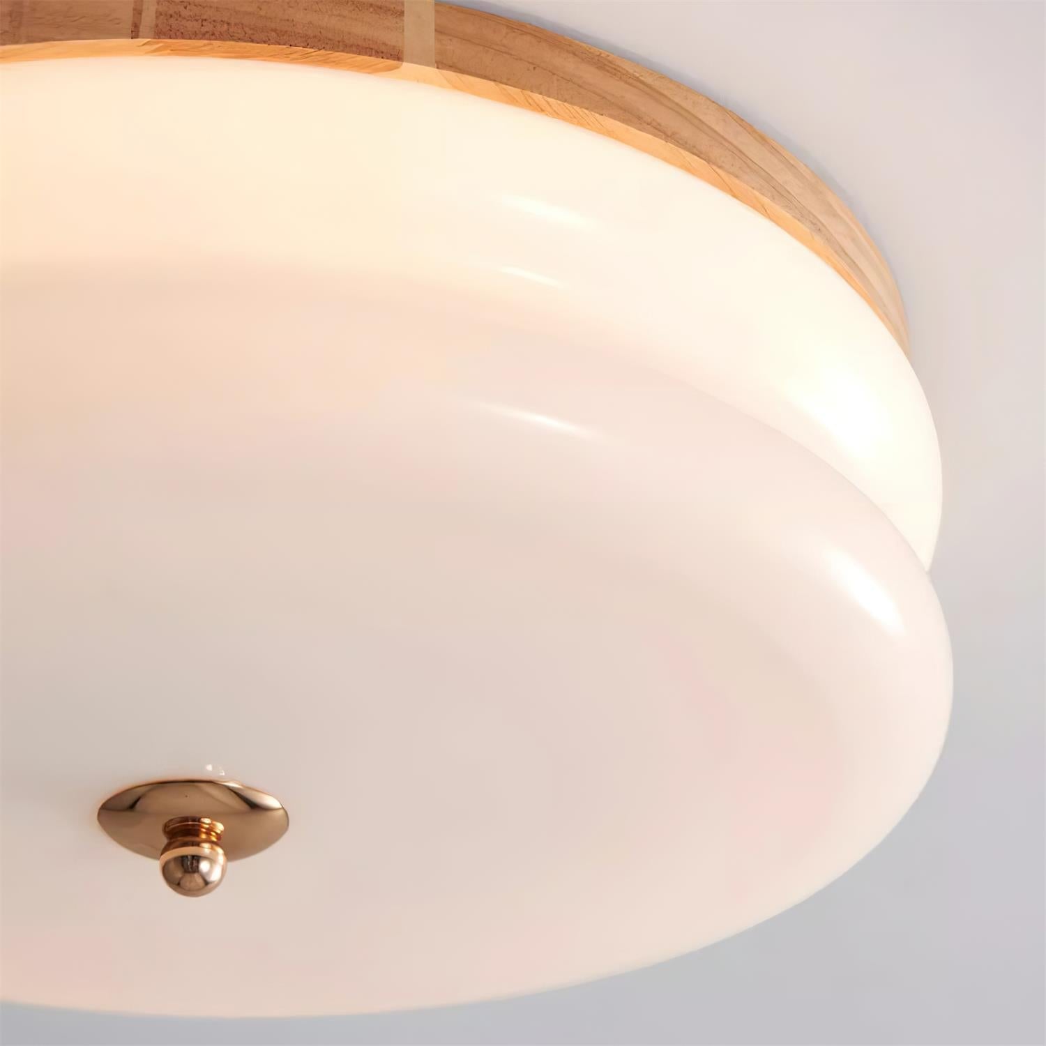 Art Deco Houtdesign Plafondlamp