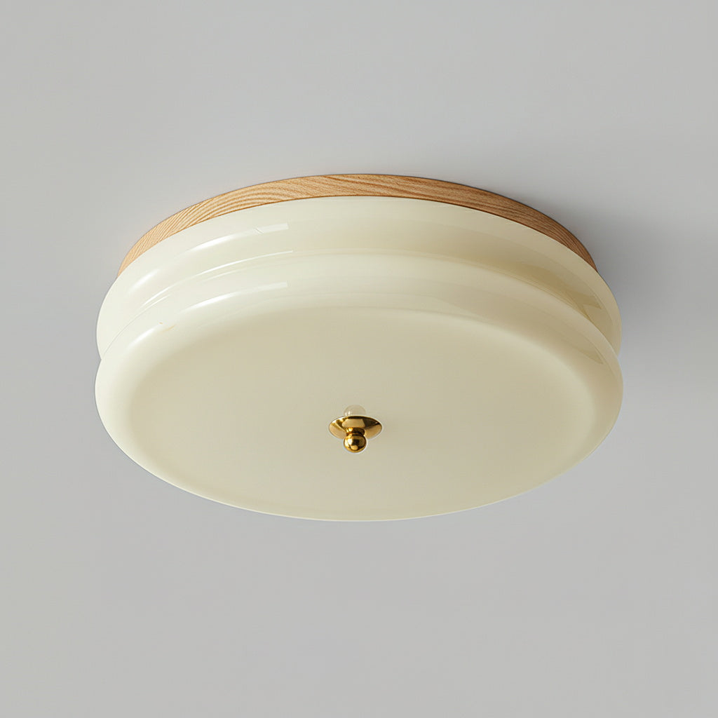 Art Deco Houtdesign Plafondlamp