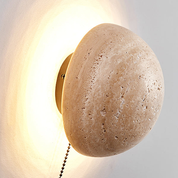Tizo Travertijn Wandlamp