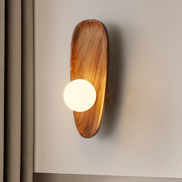 Oza Houten Wandlamp