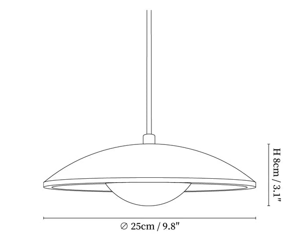 Poston Travertijn Hanglamp