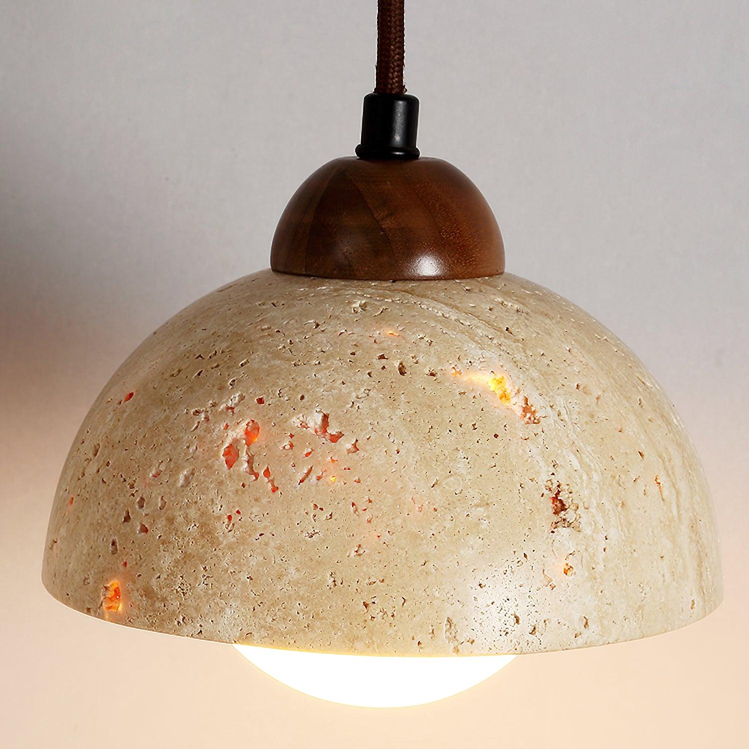 Delvoro Travertijn Hanglamp