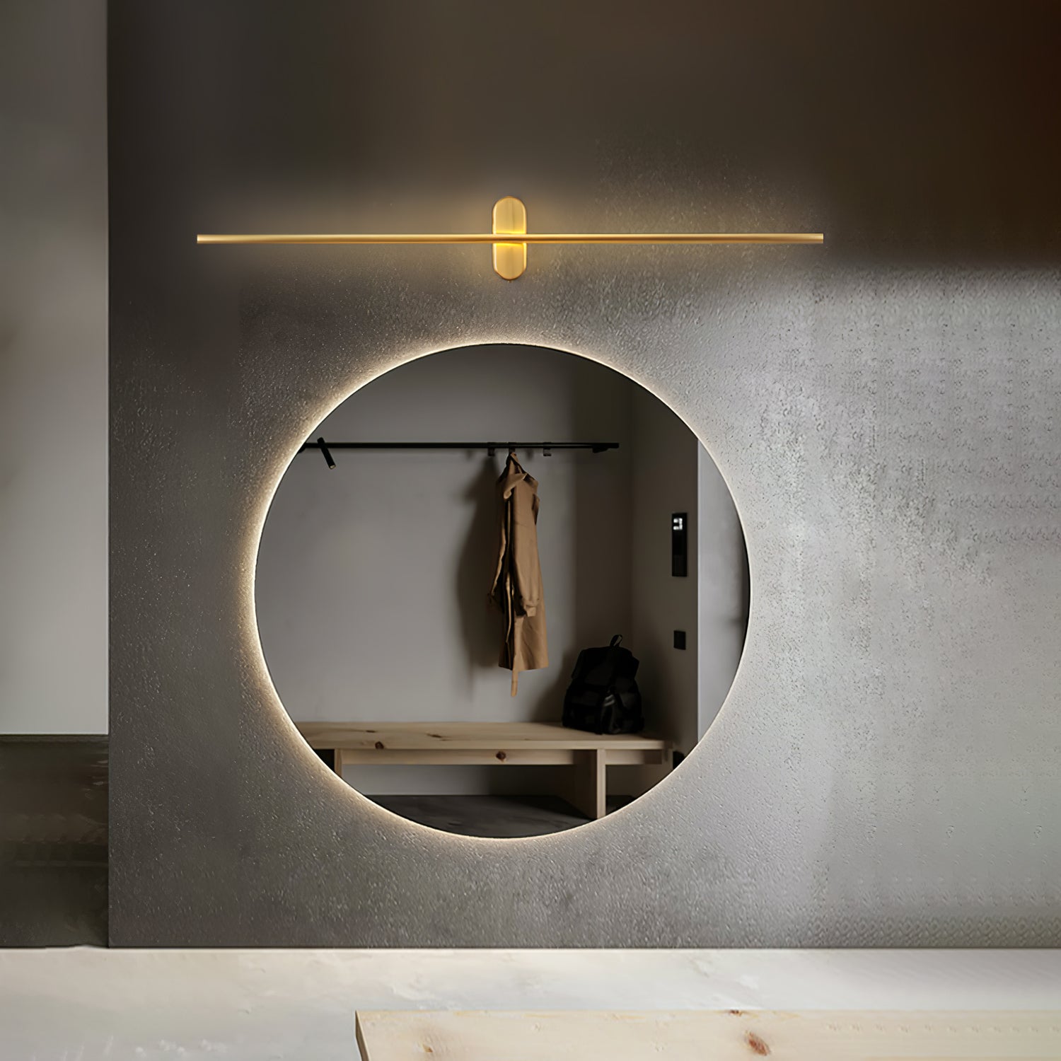 Elmoze Wandlamp