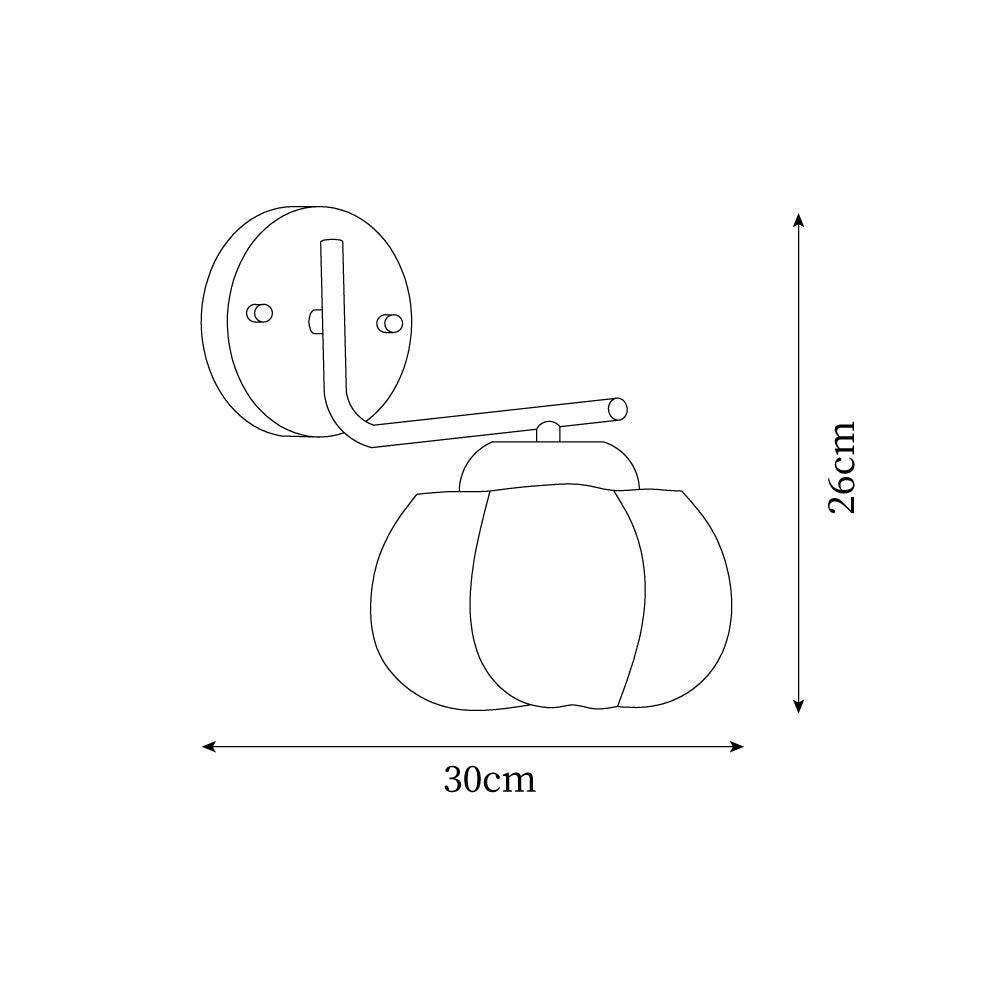 Liso Aardbei Wandlamp