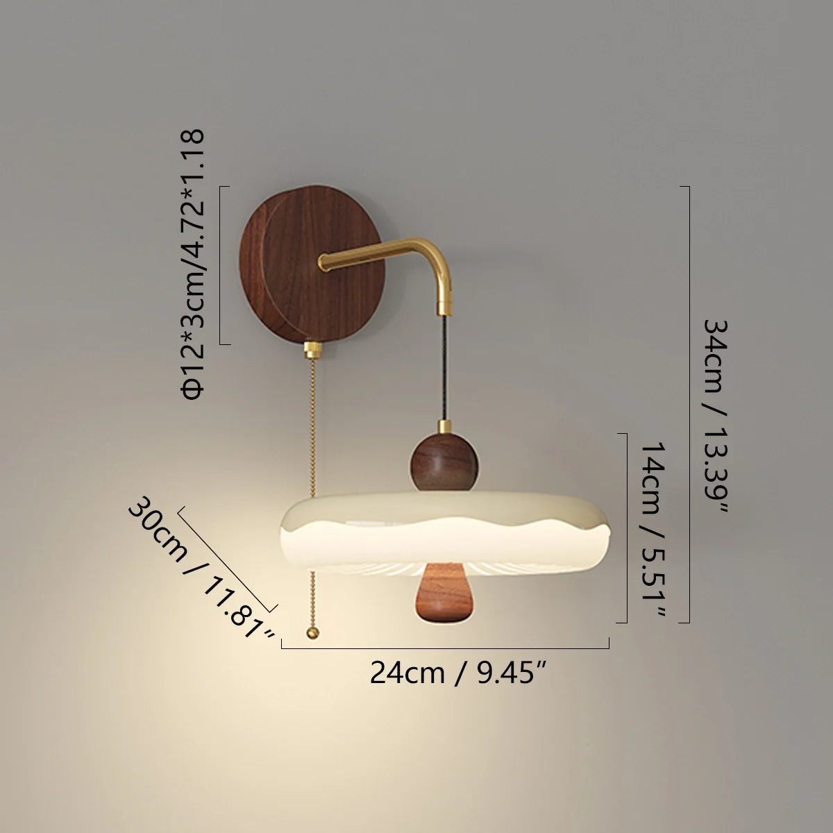Zelani Wandlamp