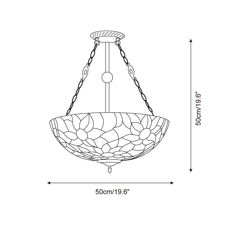 Lenna Tiffany Plafondlamp