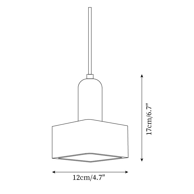 Osethra Travertijn Hanglamp