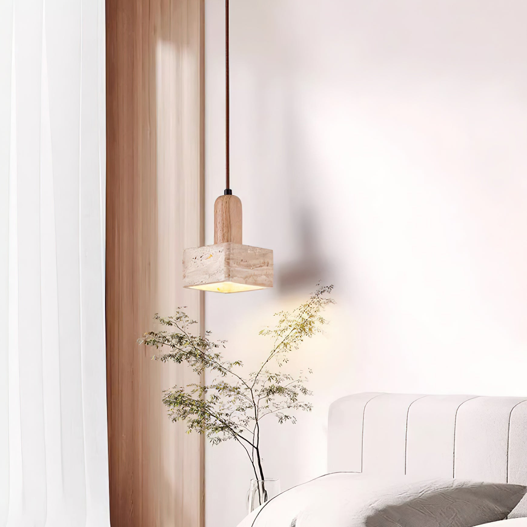 Osethra Travertijn Hanglamp