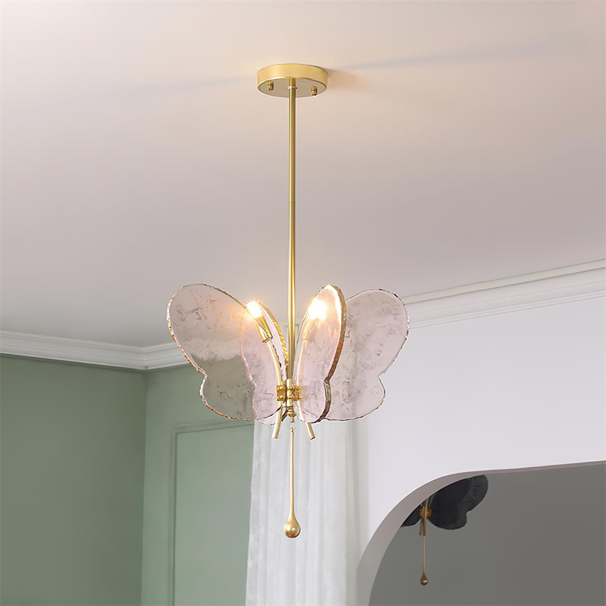 Tiffany Vlindervorm Hanglamp