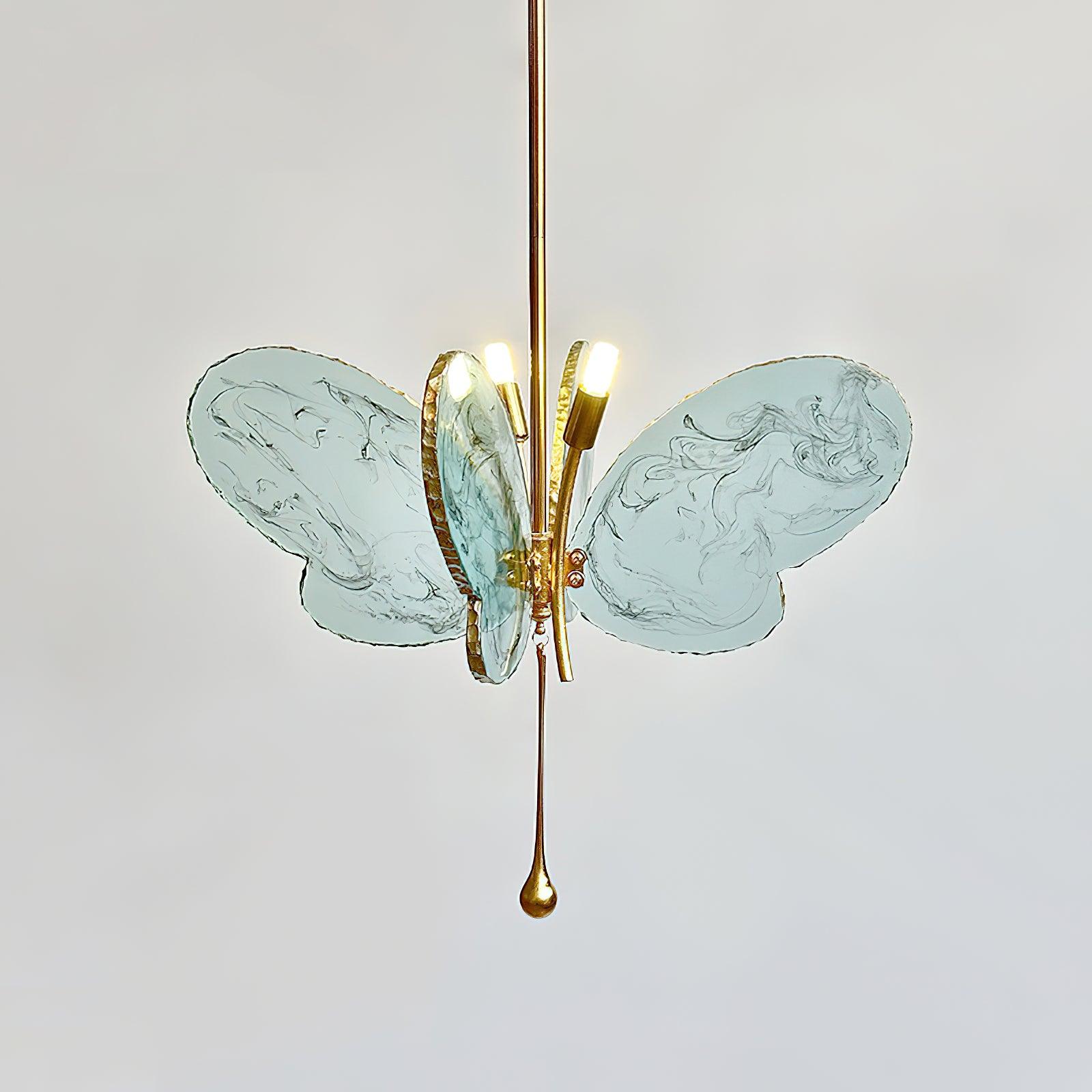 Tiffany Vlindervorm Hanglamp