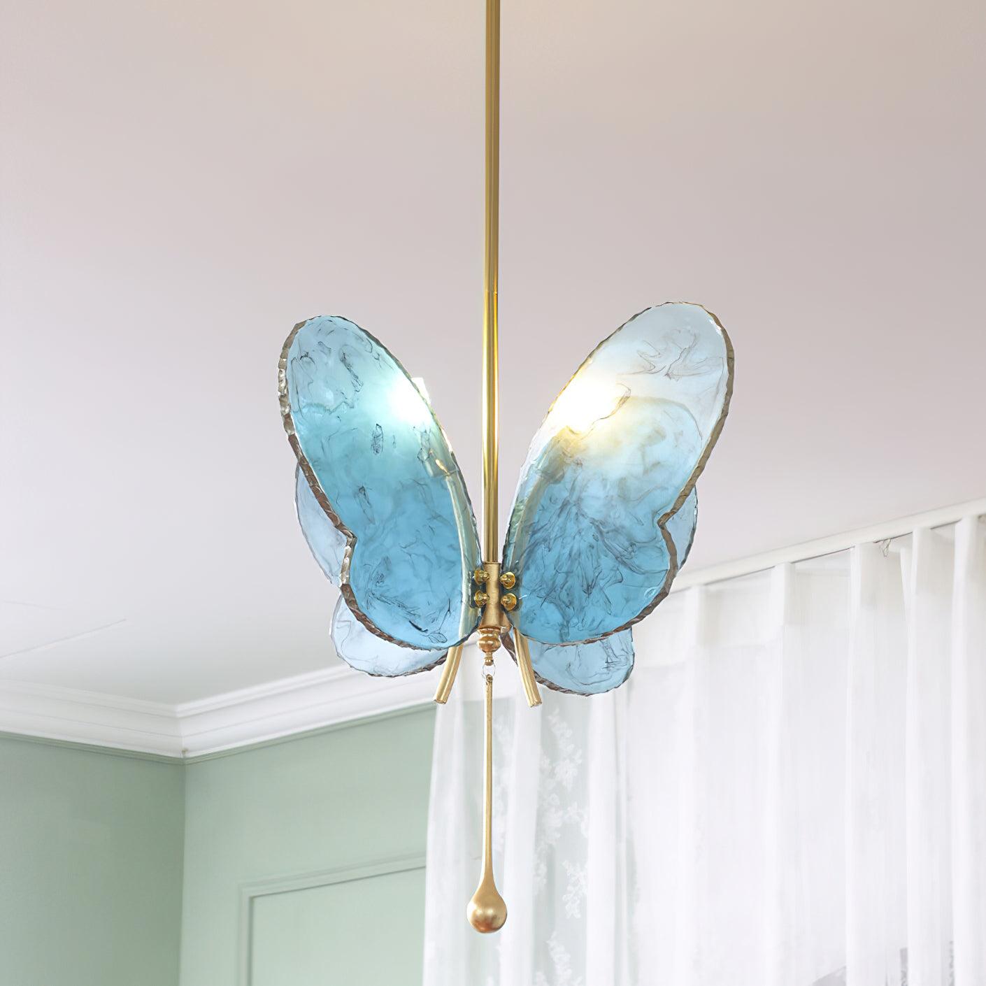 Tiffany Vlindervorm Hanglamp