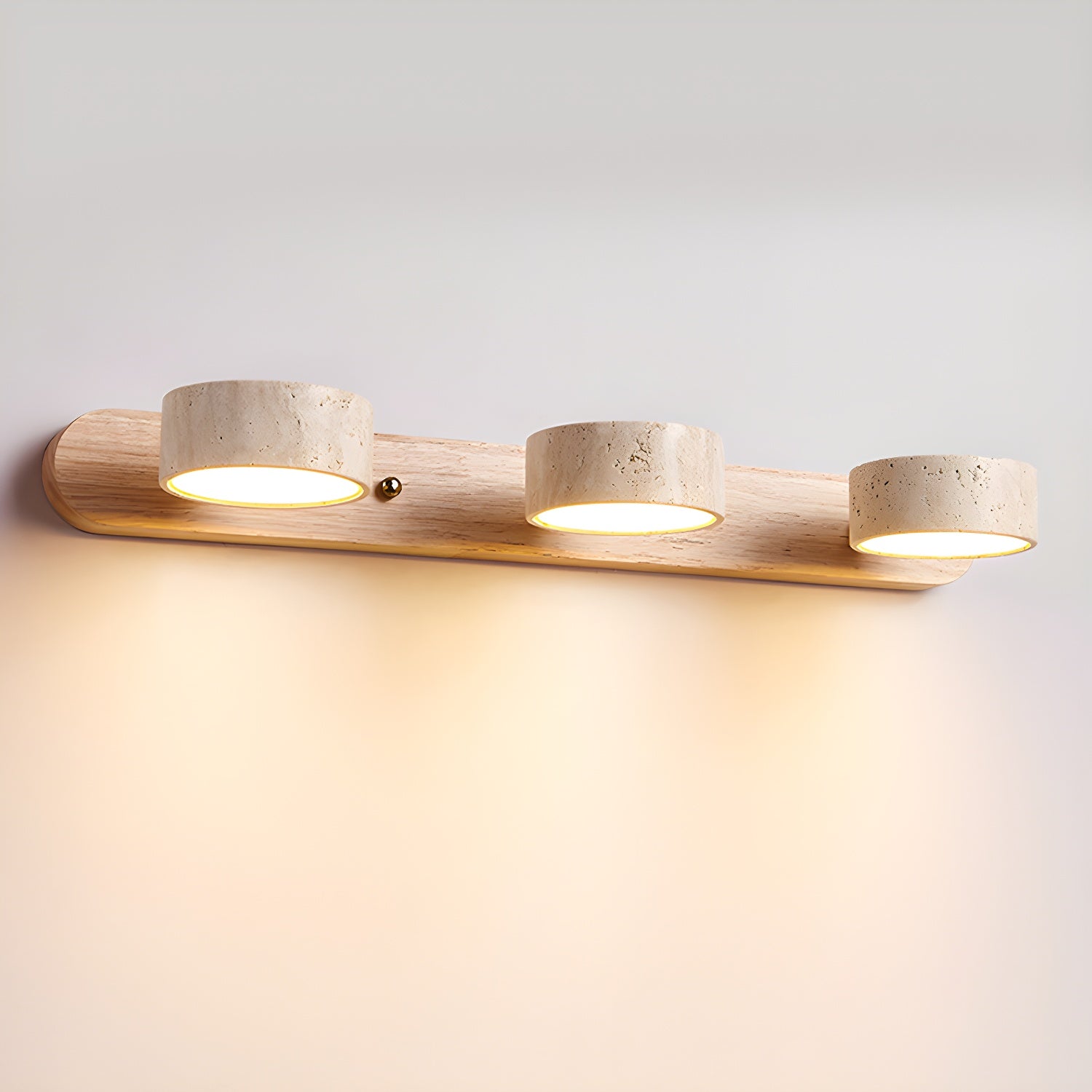Zinzo Travertijn Wandlamp