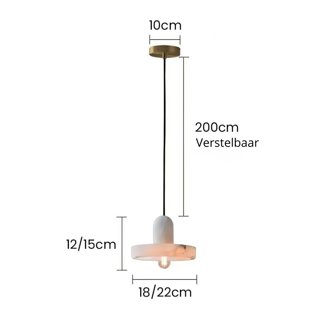 Lunessa Marmeren Hanglamp