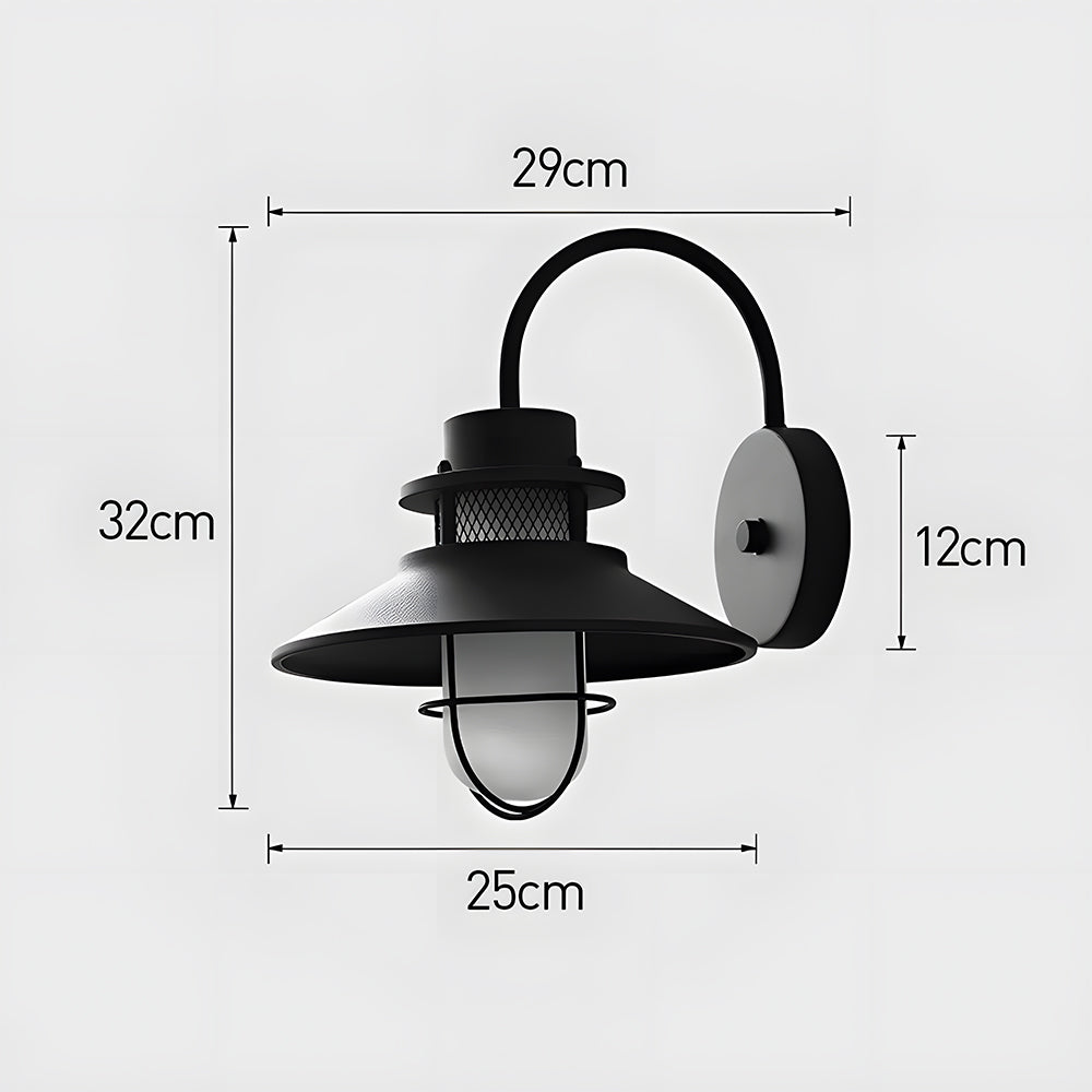 Zallivo Buitenlantaarn Wandlamp