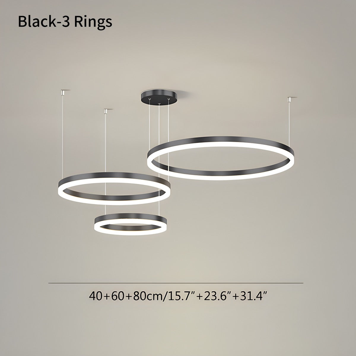 Circora Gelaagde Ringvorm Hanglamp