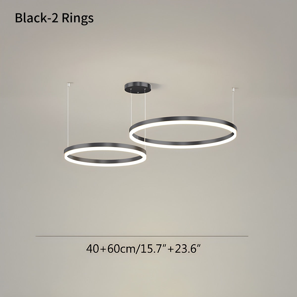 Circora Gelaagde Ringvorm Hanglamp