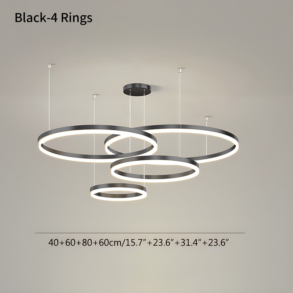 Circora Gelaagde Ringvorm Hanglamp