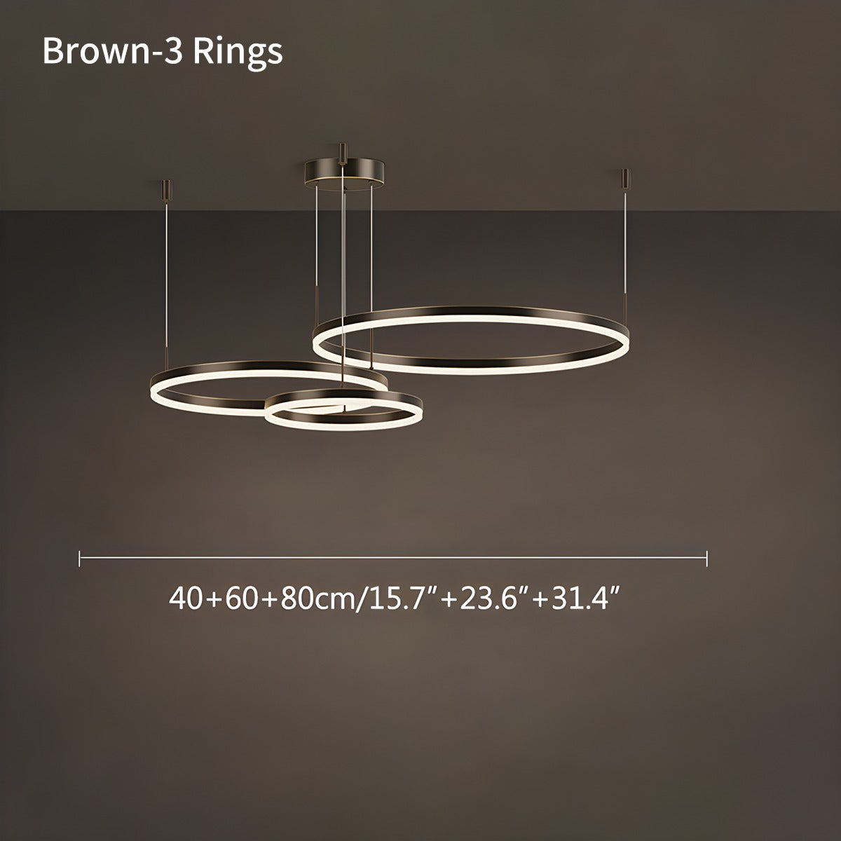 Circora Gelaagde Ringvorm Hanglamp