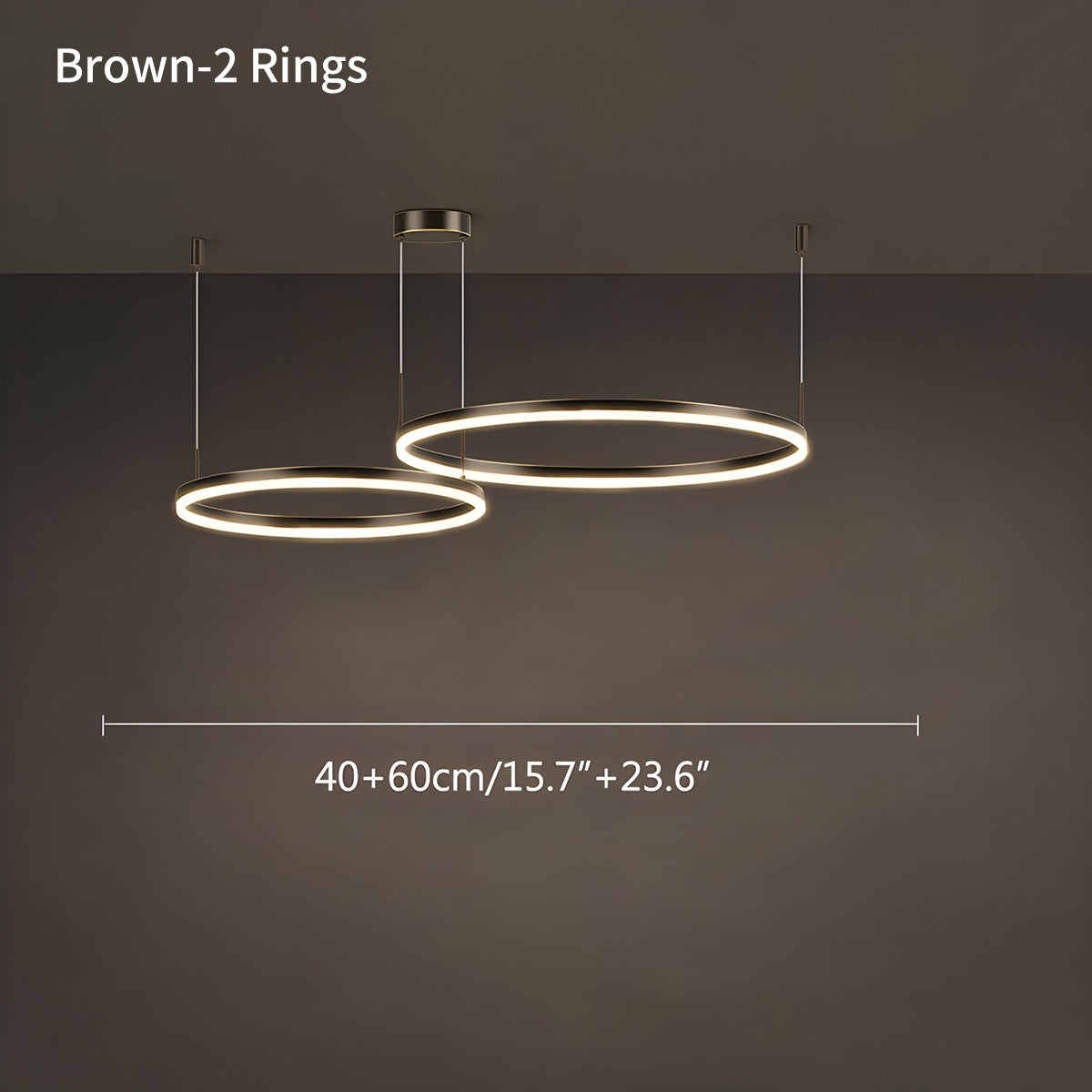 Circora Gelaagde Ringvorm Hanglamp