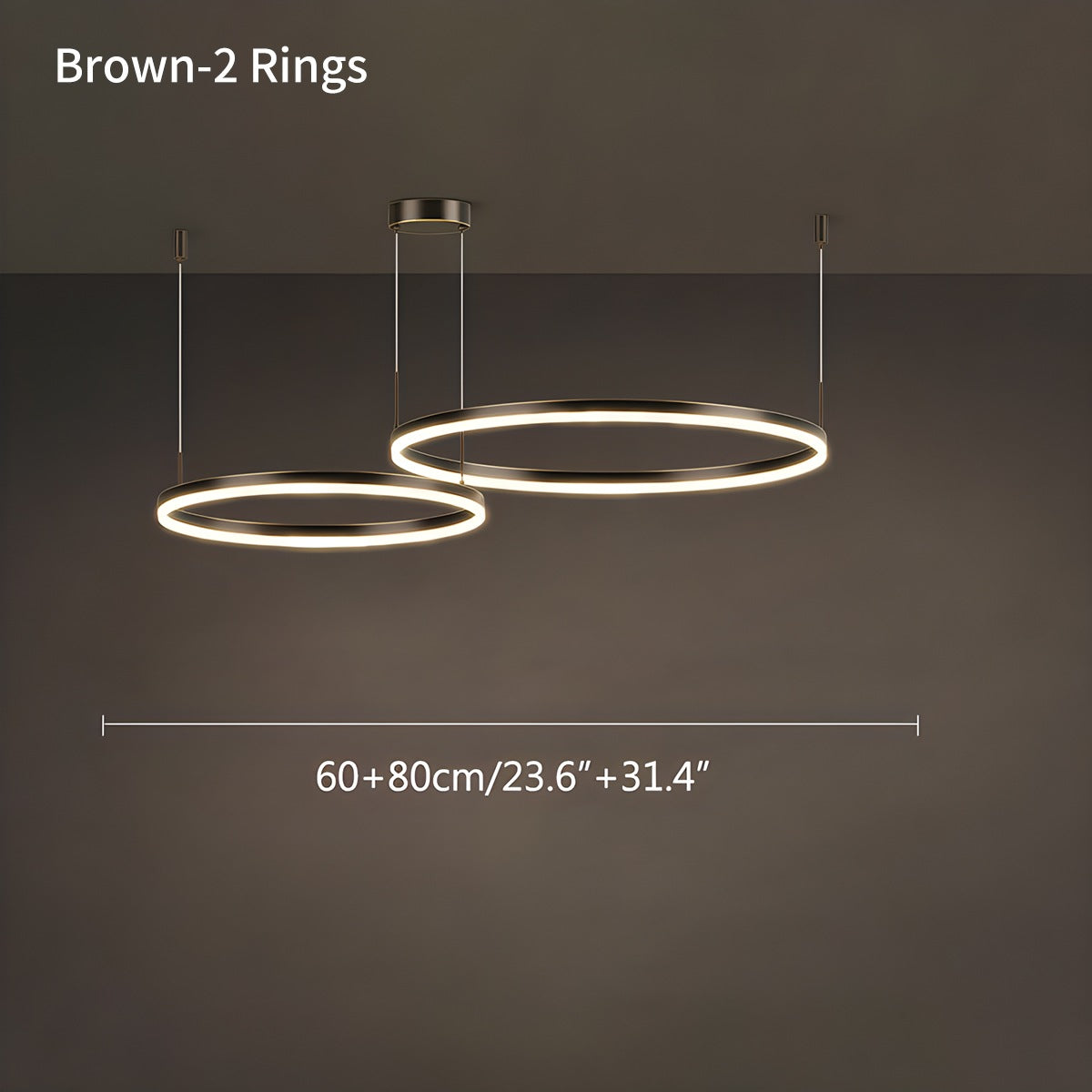 Circora Gelaagde Ringvorm Hanglamp