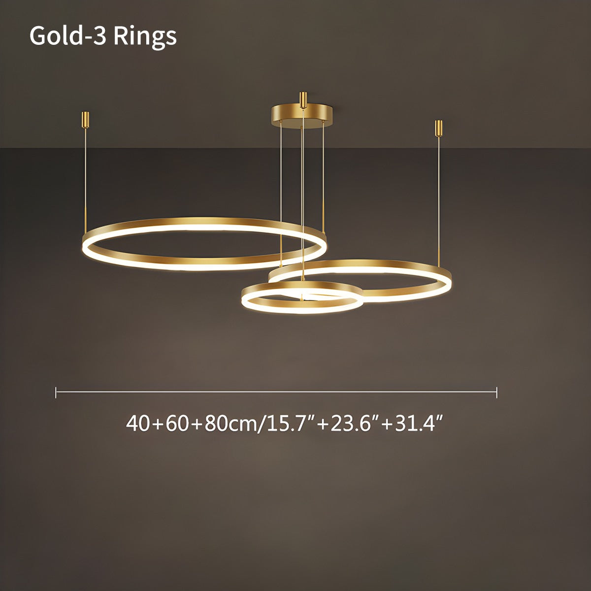 Circora Gelaagde Ringvorm Hanglamp