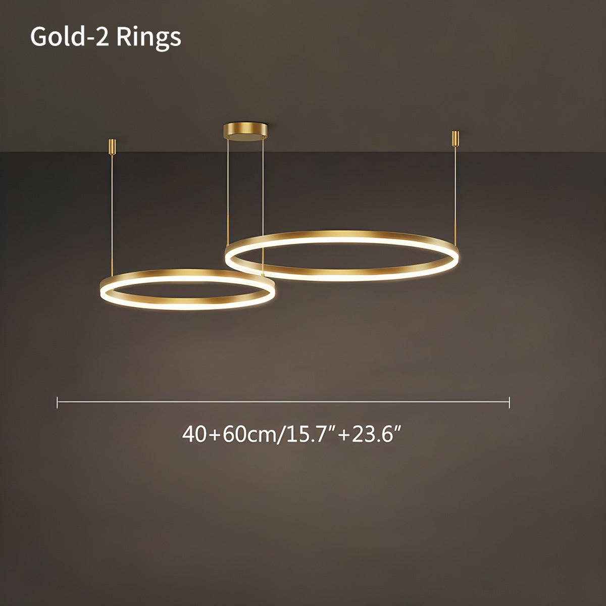 Circora Gelaagde Ringvorm Hanglamp