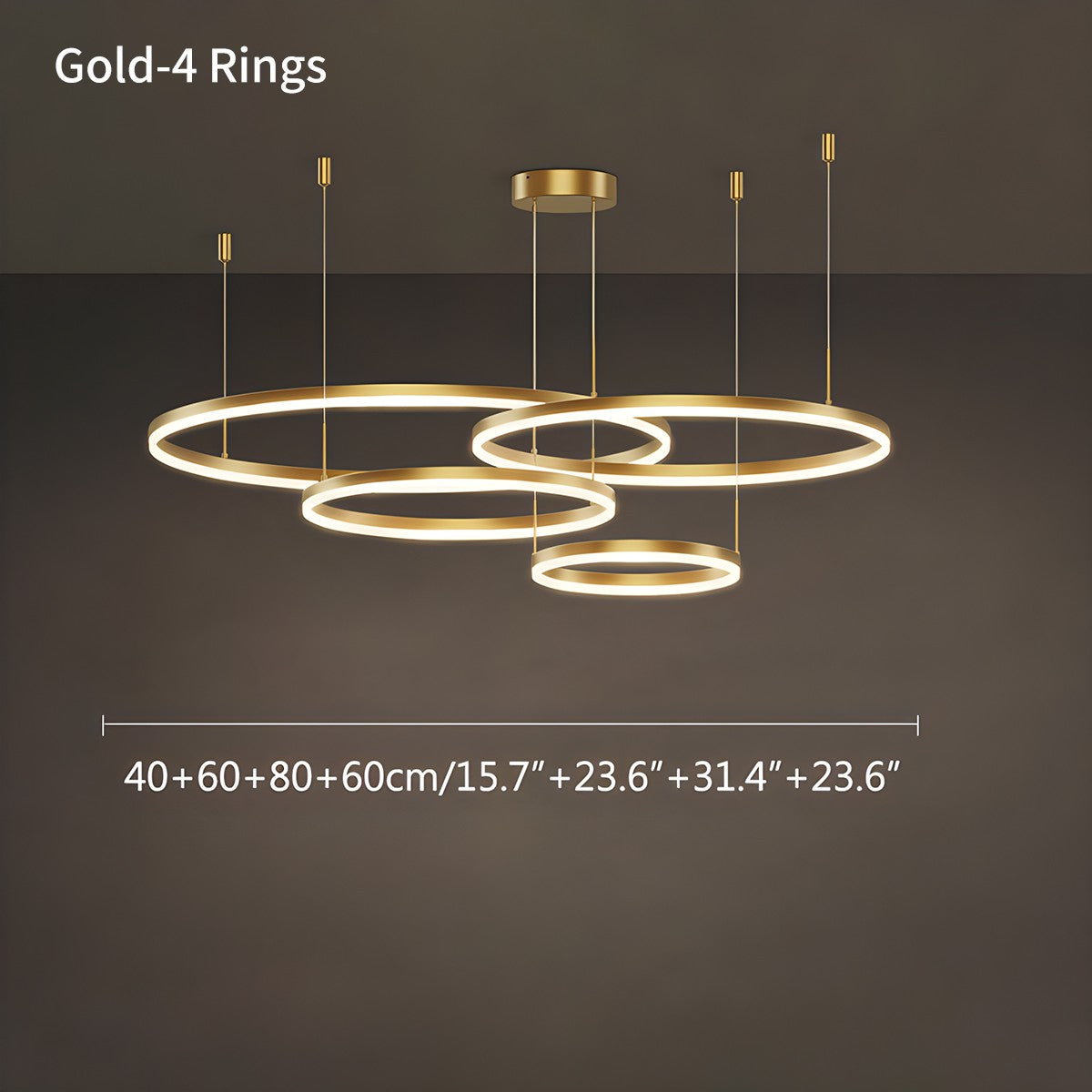 Circora Gelaagde Ringvorm Hanglamp