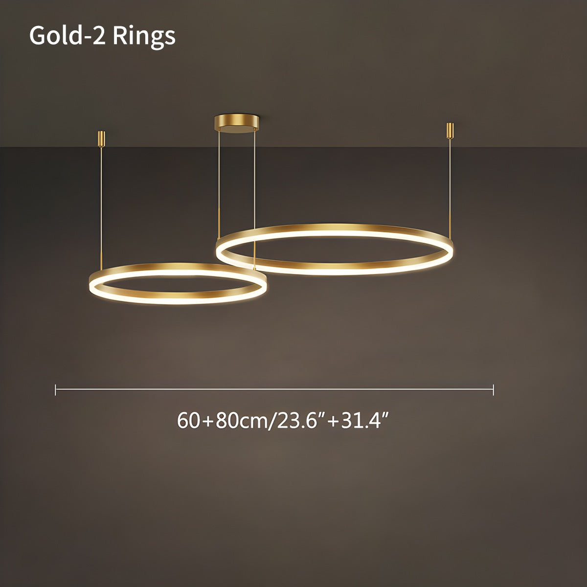 Circora Gelaagde Ringvorm Hanglamp
