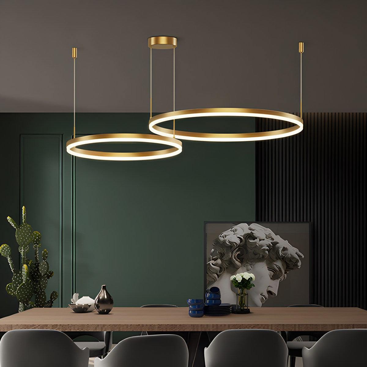 Circora Gelaagde Ringvorm Hanglamp