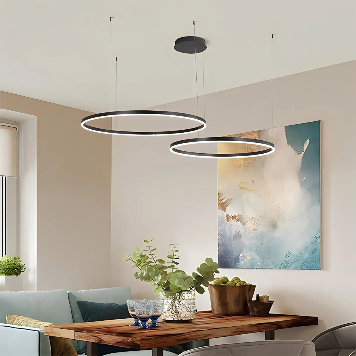 Circora Gelaagde Ringvorm Hanglamp
