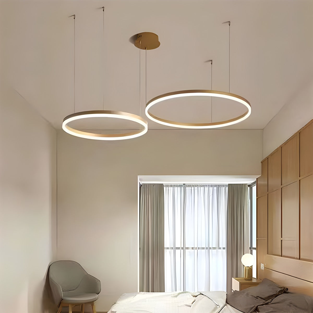 Circora Gelaagde Ringvorm Hanglamp