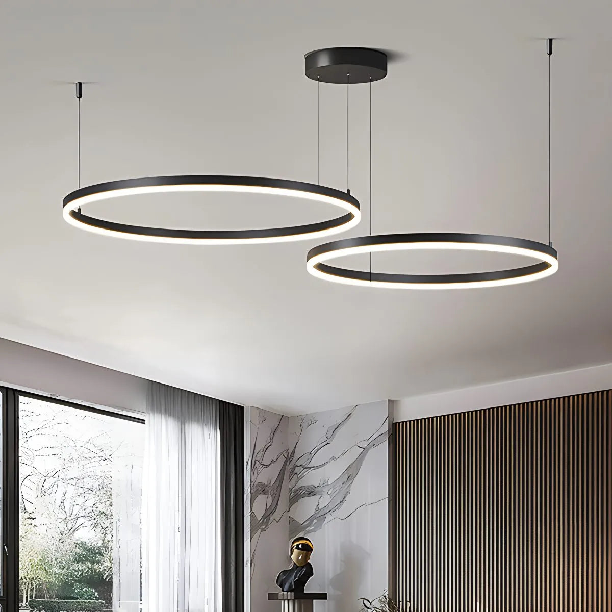 Circora Gelaagde Ringvorm Hanglamp