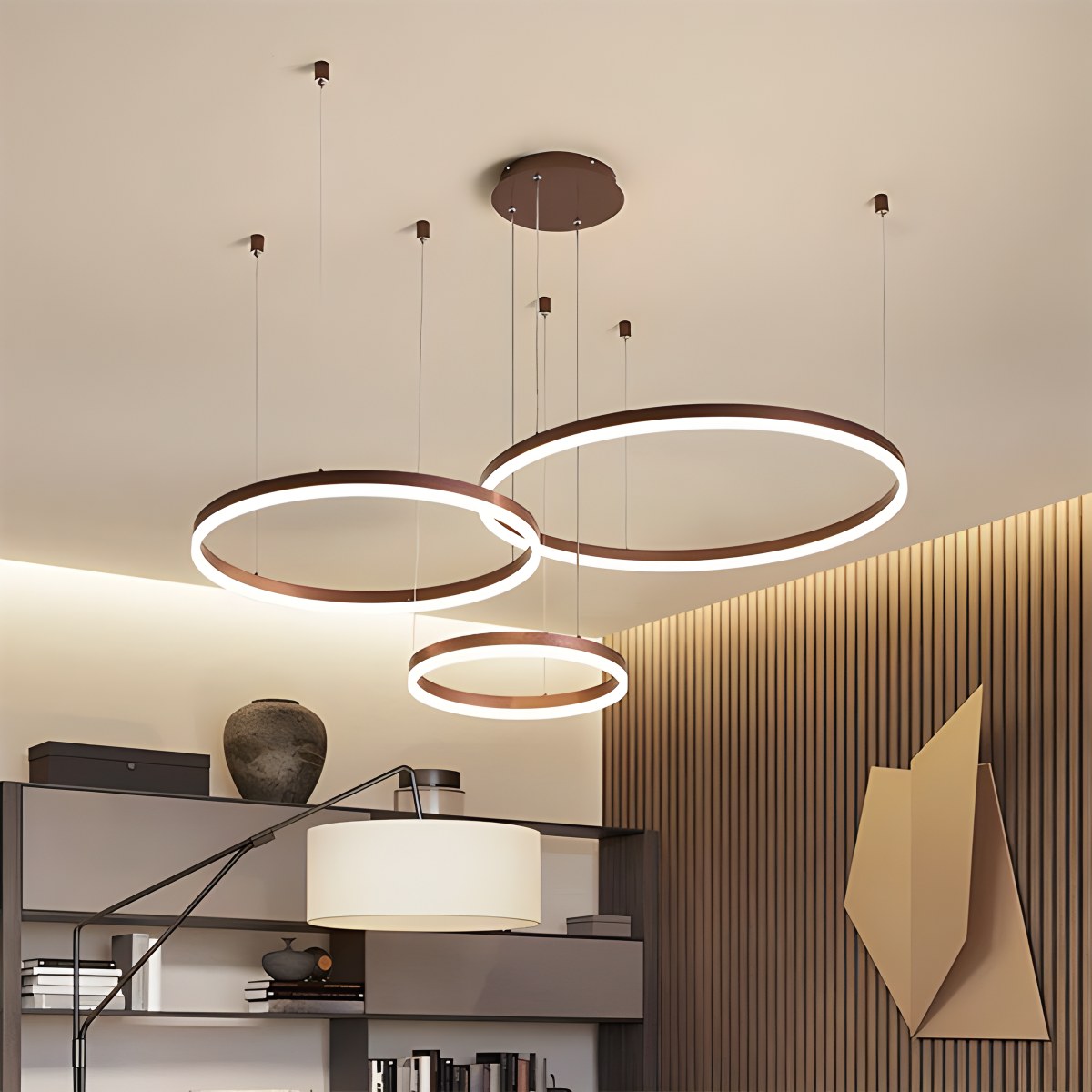 Circora Gelaagde Ringvorm Hanglamp
