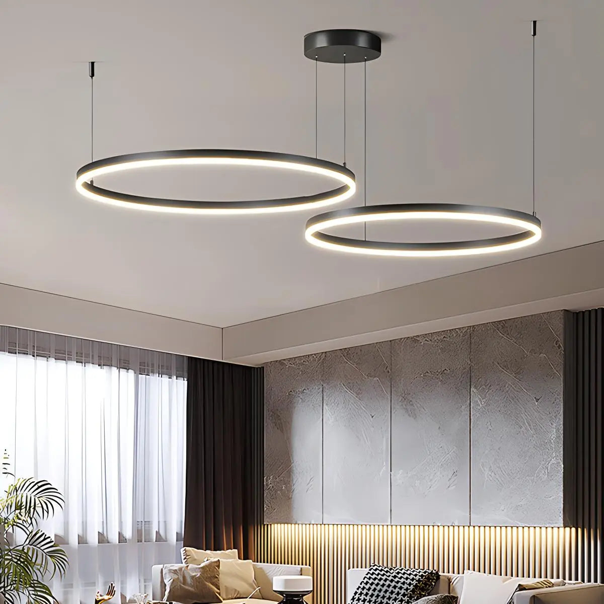 Circora Gelaagde Ringvorm Hanglamp
