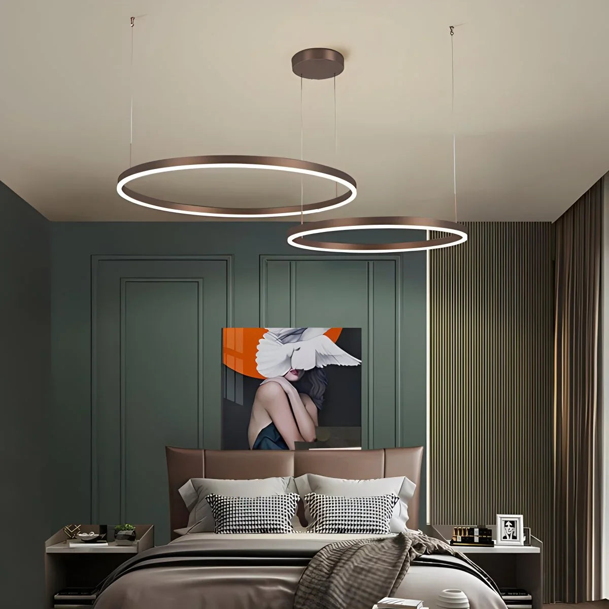Circora Gelaagde Ringvorm Hanglamp