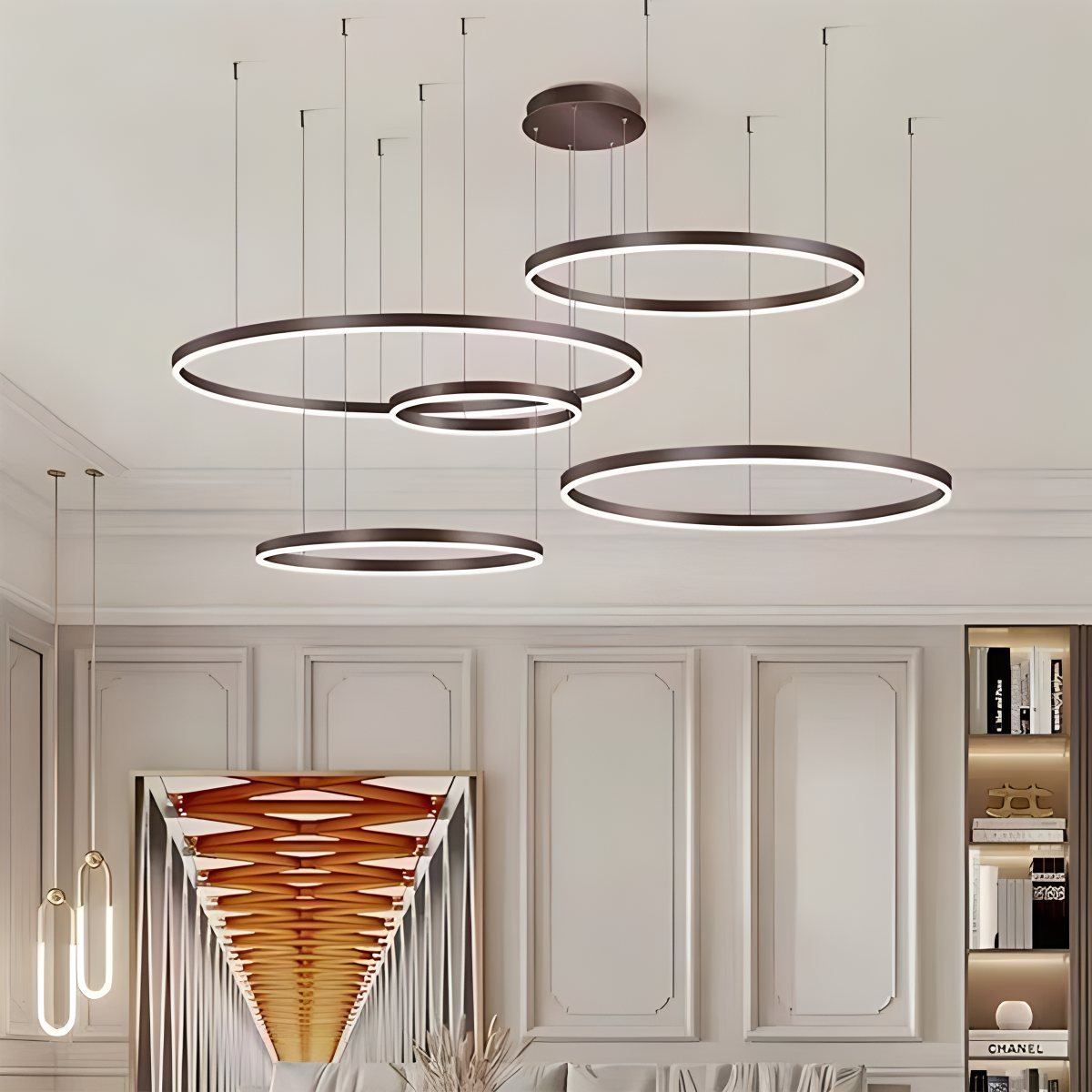 Circora Gelaagde Ringvorm Hanglamp