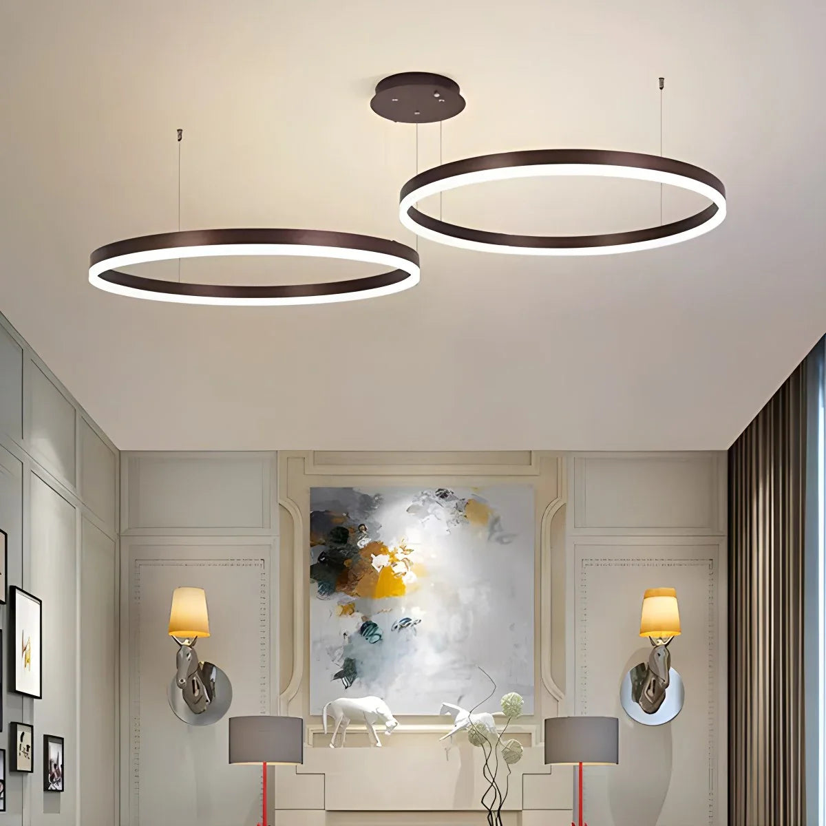Circora Gelaagde Ringvorm Hanglamp