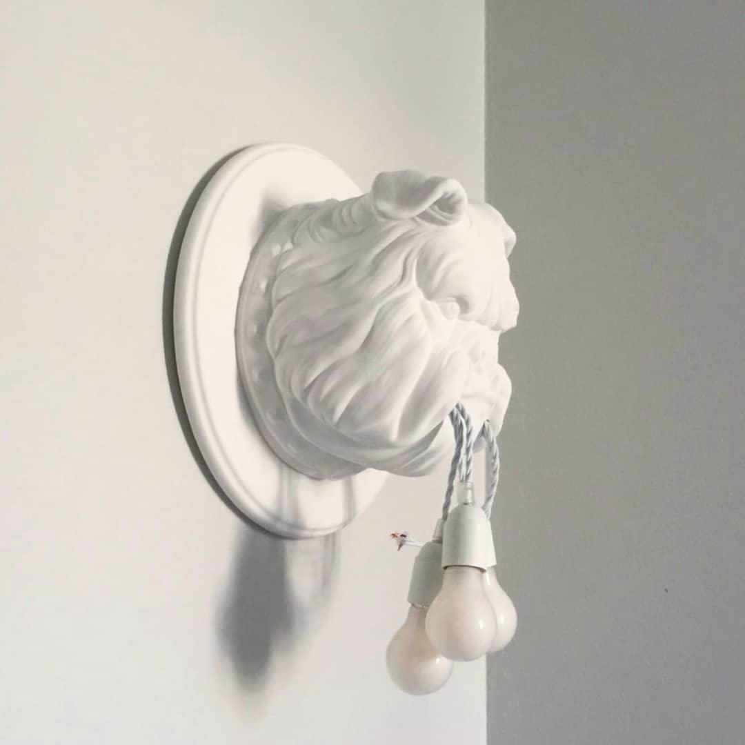 Bulldog Wandlamp