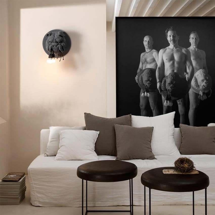 Bulldog Wandlamp