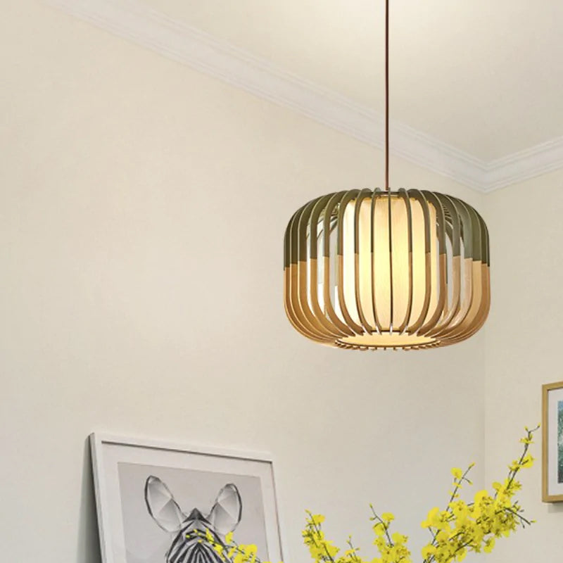 Amaya Houten Hanglamp