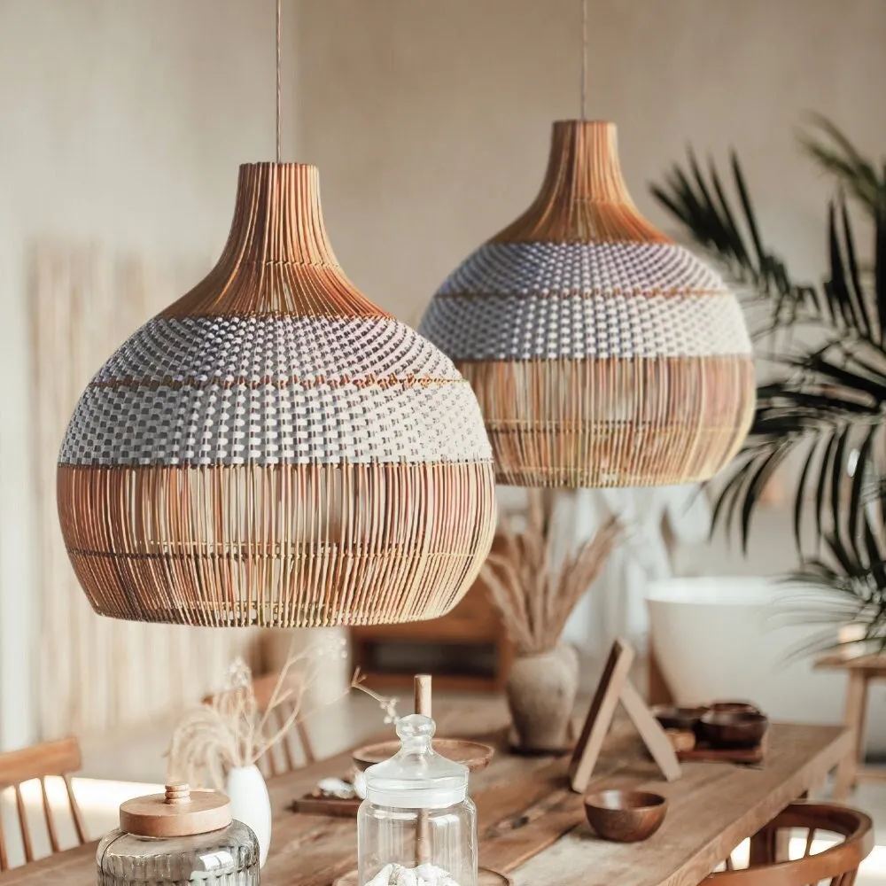 Avelina Geweven Boho Hanglamp