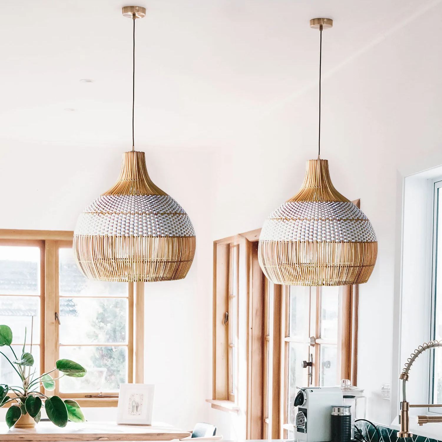 Avelina Geweven Boho Hanglamp