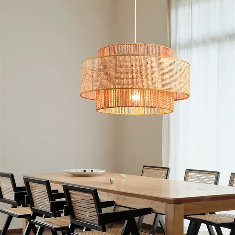 Liora Wabi Sabi Henneptouw Hanglamp