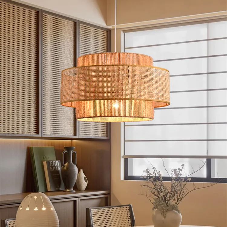 Liora Wabi Sabi Henneptouw Hanglamp
