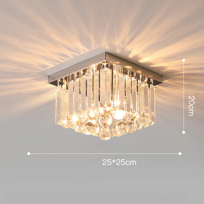 Zinlaro Kristal Plafondlamp