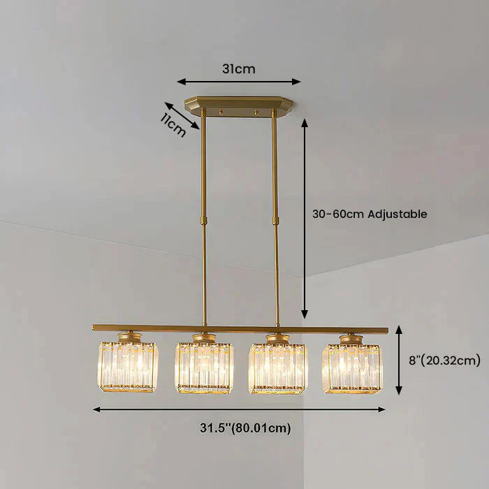 Scandinavische Multi-Head Hanglamp
