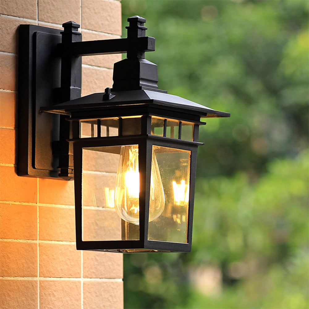 Silvax Lantaarn Outdoor Wandlamp