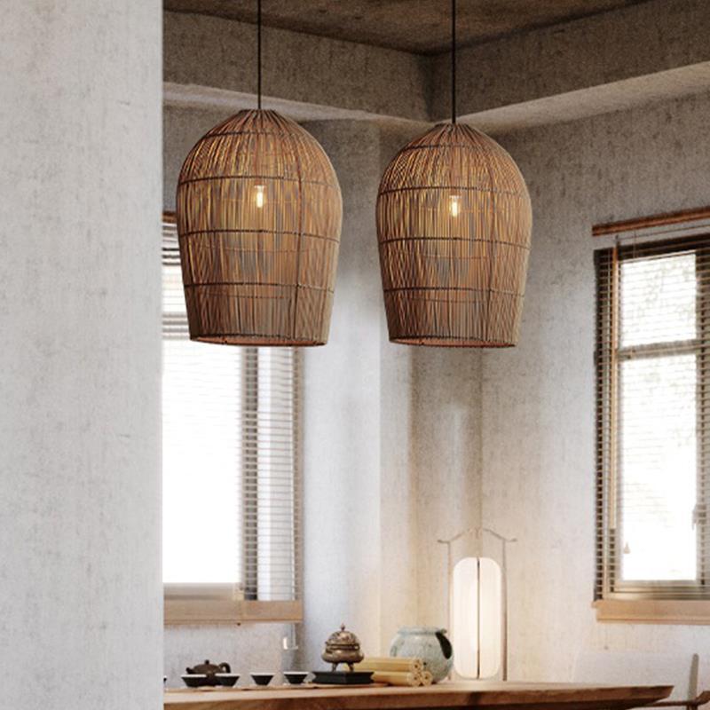 Savana Bamboe Boho Hanglamp